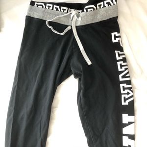 PINK Yoga Black Leggings